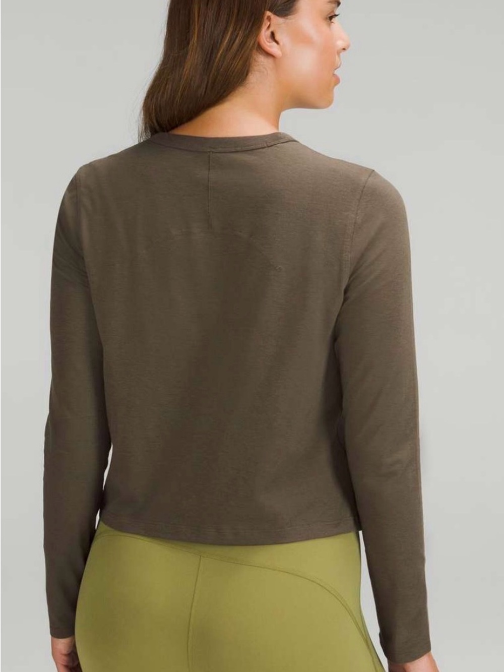lululemon Love Tee Long Sleeve Cropped